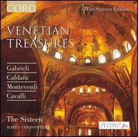 Venetian Treasures - Caroline Trevor (alto); Gillian Fisher (soprano); Ian Partridge (tenor); Michael George (bass); The Sixteen;...