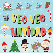 Veo Veo - Navidad: ?Puedes Encontrar a Pap Noel, a los Elfos y a los Renos? Un Divertido Juego de Buscar y Encontrar para Navidad de Invierno, para Nios de 2 a 4 Aos!