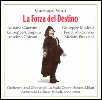 Verdi: La Forza del Destino - Adriana Guerrini (soprano); Anselmo Colzani (baritone); Fernando Corena (bass); Gino Cal (bass); Giuseppe Campora (tenor);...