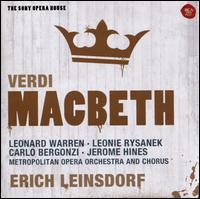 Verdi: Macbeth - Carlo Bergonzi (vocals); Carolotta Ordassy (vocals); Gerhard Pechner (vocals); Harold Sternberg (vocals);...
