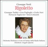 Verdi: Rigoletto - Alberto Albertini (baritone); Antonio Zerbini (bass); Ferruccio Tagliavini (tenor); Giulio Neri (bass);...