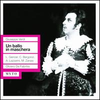 Verdi: Un Ballo in Maschera - Adriana Lazzarini (vocals); Alessandro Maddalena (vocals); Angelo Mercuriali (vocals); Carlo Bergonzi (vocals);...