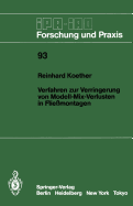 Verfahren Zur Verringerung Von Modell-Mix-Verlusten in Fliemontagen