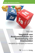 Vergleich von Analyseverfahren zur Bestimmung von Eisenoxiden