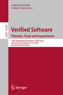 Verified Software. Theories, Tools and Experiments: 15th International Conference, VSTTE 2023, Ames, IA, USA, October 23-24, 2023, Revised Selected Papers