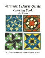 Vermont Barn Quilt: Coloring Book