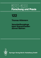 Verschleivorgnge beim Querschneiden dnner Bahnen