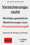 Versicherungsrecht: Das Recht der Privatversicherungen