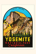 Vintage Journal Half-Dome, Yosemite National Park