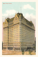 Vintage Journal New Plaza Hotel, New York City