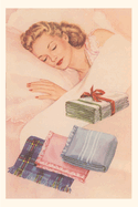 Vintage Journal Woman Dreaming of Scarves