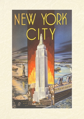 Vintage Lined Notebook New York City, Empire State Building - Found Image Press (Producer)