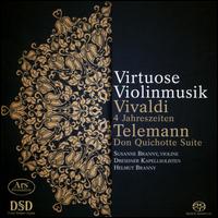 Virtuose Violinmusik: Vivaldi, Telemann - Susanne Branny (violin); Berliner Solisten; Helmut Branny (conductor)