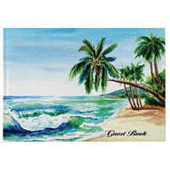 Visitor Guest Book, Beach Palm Trees: Comment Book for Vacation Holiday Rental House