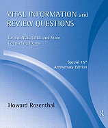 Vital Information and Review Questions for the Nce, Cpce, and State Counseling Exams: Special 15th Anniversary Edition