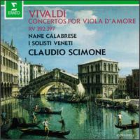 Vivaldi: Concertos RV 392 - 397 - Nane Calabrese (viola da gamba); I Solisti Veneti; Claudio Scimone (conductor)
