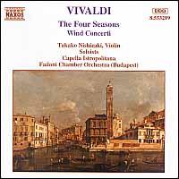 Vivaldi: The Four Seasons, Wind Concerti - Capella Istropolitana; Jir Stivn (flute); Jir Vlek (flute); Stefan Schilli (oboe); Takako Nishizaki (violin);...