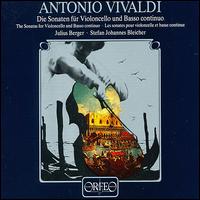 Vivaldi: The Sonatas for cello & basso continuo - Julius Berger (cello); Stefan Johannes Bleicher (organ)