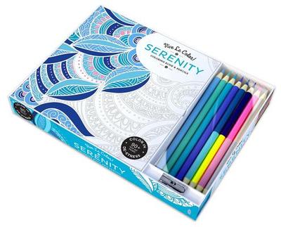 Vive Le Color! Serenity: Color Therapy Kit - Abrams Noterie, and Original French Edition by Marabout