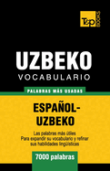 Vocabulario espaol-uzbeco - 7000 palabras ms usadas