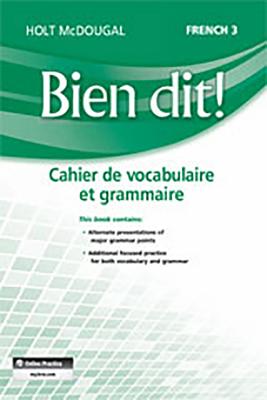 Vocabulary and Grammar Workbook Student Edition Level 3 - Hmd, Hmd (Prepared for publication by)