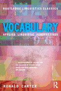 Vocabulary: Applied Linguistic Perspectives