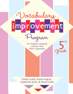 Vocabulary Improvement Program for English Language Learners and Their Classmates, 5th Grade