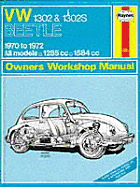 Volkswagen 1302S (Super Beetle) Owner's Workshop Manual