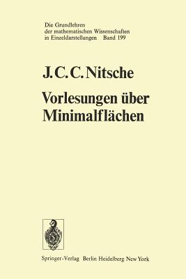 Vorlesungen ?ber Minimalfl?chen - Nitsche, J C C