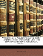 Vorlesungen Zur Einfuhrung in Die Experimentelle Padagogik Und Ihre Psychologischen Grundlagen, Volume 2