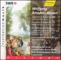 W.A. Mozart: Solo Concertos - Arthur Grumiaux (violin); Dennis Brain (horn); Friedrich Gulda (piano); Suzanne Danco (soprano);...