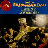 Walton: Belshazzar's Feast; Henry V; Partita for Orchestra - David Theodore (oboe); London Philharmonic Orchestra; Norbert Blum (viola); Thomas Allen (baritone);...