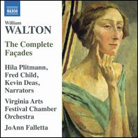 Walton: The Complete Faades - Fred Child; Hila Plitmann; Kevin Deas; Virginia Arts Festival Chamber Players; JoAnn Falletta (conductor)