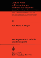 Wartesysteme Mit Variabler Bearbeitungsrate