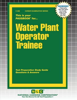 Water Plant Operator Trainee - Passbooks (Compiled by)