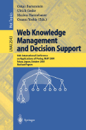 Web Knowledge Management and Decision Support: 14th International Conference on Applications of PROLOG, Inap 2001, Tokyo, Japan, October 20-22, 2001, Revised Papers