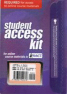Webct Student Access Kit for Biology