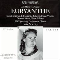 Weber: Euryanthe - Frans Vroons (vocals); Joan Sutherland (vocals); Kurt Bhme (vocals); Marianne Schech (vocals); Otakar Kraus (vocals);...
