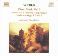 Weber: Piano Music, Vol. 3 - Alexander Paley (piano)