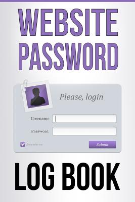 Website Password Log Book - Bernstein, Jim