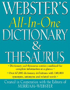 Webster's All-In-One Dictionary & Thesaurus