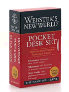 Webster's New World Pocket Desk Set: Dictionary, Thesaurus, Style Guide - Webster's (Editor), and Webster's New World Dictionary (Editor)