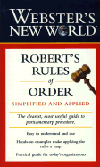 Webster's New World Robert's Rules of Order Simplified and Applied - Robert McConnell Productions