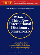 Webster's Third New Int'l Dictionary, Unabridged