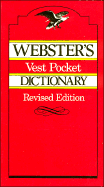Webster's vest pocket dictionary