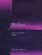 Welfare - Vol. 2: Measuring Social Welfare