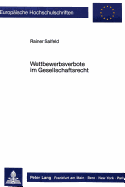 Wettbewerbsverbote Im Gesellschaftsrecht