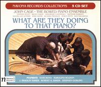 What are they Doing to that Piano? - Bowed Piano Ensemble; J. Bradley Baker (piano); Karolina Rojahn (piano); Karolina Rojahn (prepared piano); Kate Boyd (piano);...