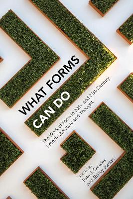 What Forms Can Do: The Work of Form in 20th- and 21st- Century French Literature and Thought - Crowley, Patrick (Editor), and Jordan, Shirley (Editor)