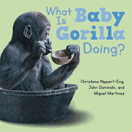 What Is Baby Gorilla Doing?